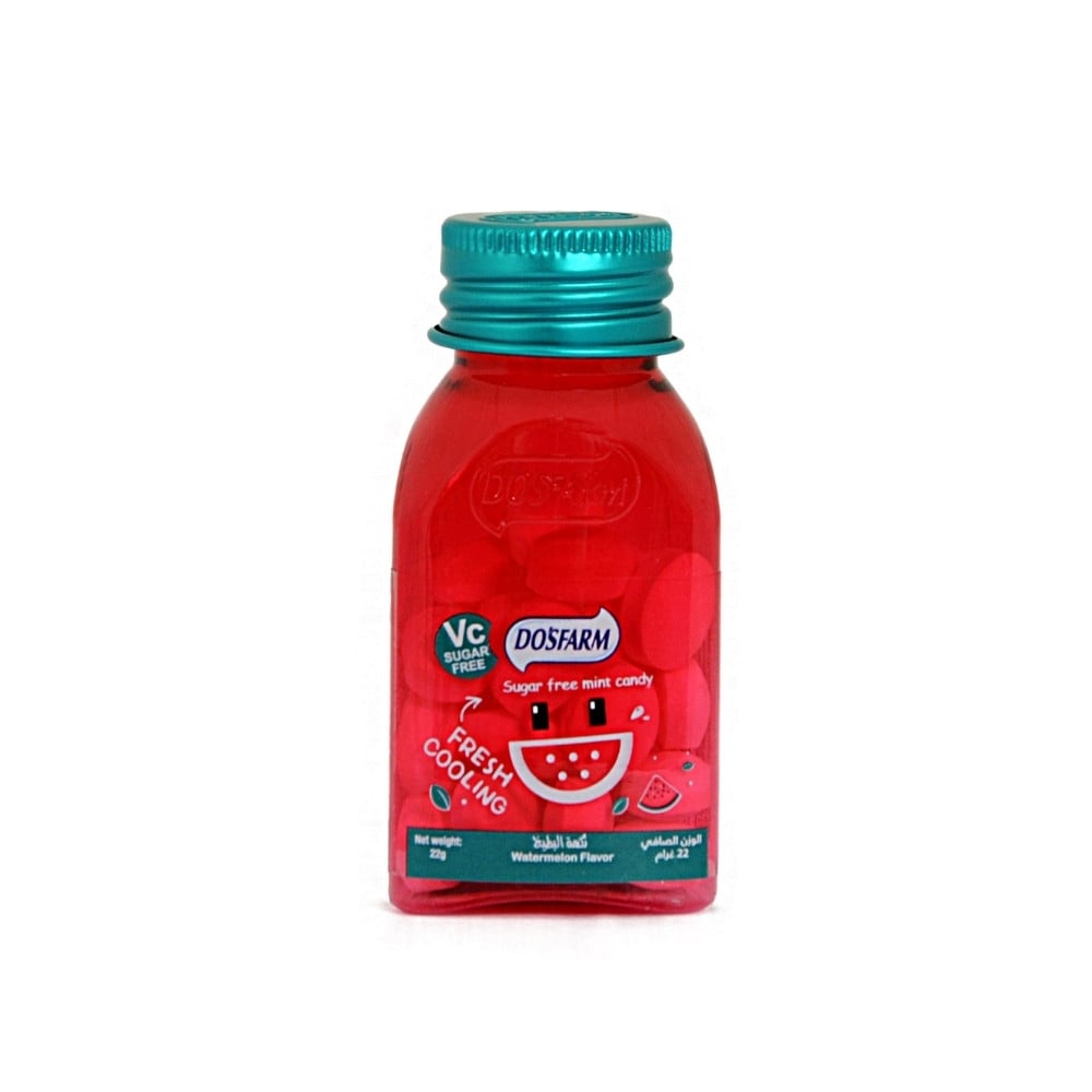 Dosfarm Sugar Free Mint Candy – Watermelon Flavor 